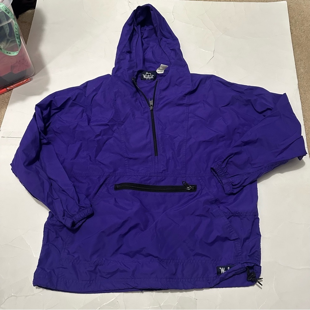 Woolrich Women’s Purple Medium Windbreaker Casual